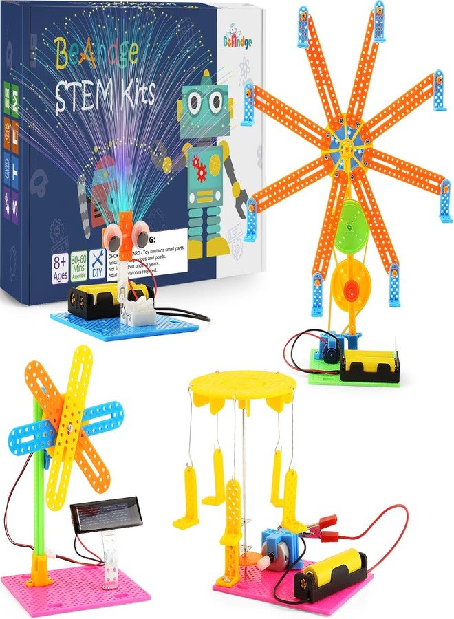 BeAndge STEM Kits, Kids Arts and Crafts for Girls 8-12 8-10, stem Toys for Ages 8-13, Engineering Science Kits for Kids, STEAM Gifts for 6 7 8 9 10 12 Year Old Girls, Electronic Building Boys 6-8 - Image 1